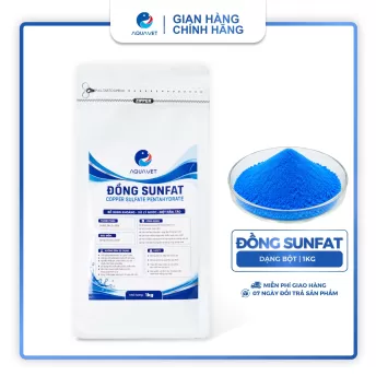 Đồng Sunfat CuSO4 - Phèn Xanh Diệt Nấm